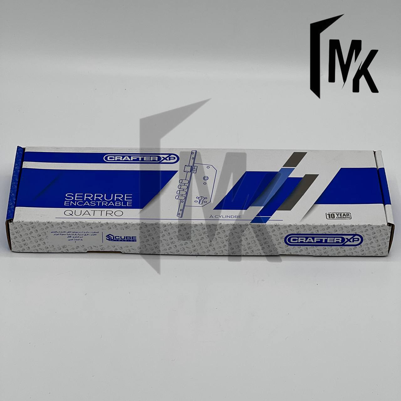 Serrure CRAFTER QUATTRO 50 × 85 mm (Son cylindre)