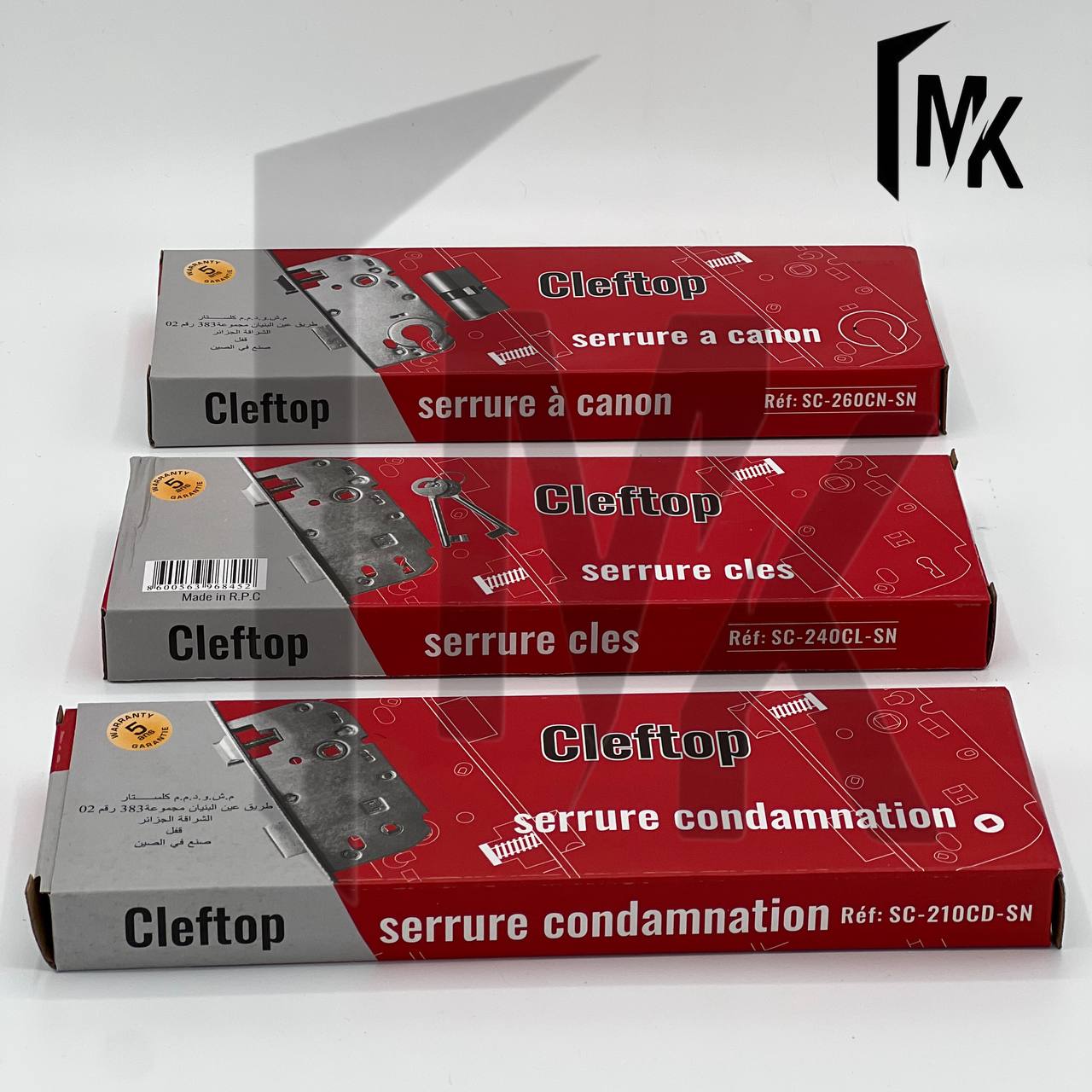 Serrure Cleftop  40 × 70 mm (Stondare)