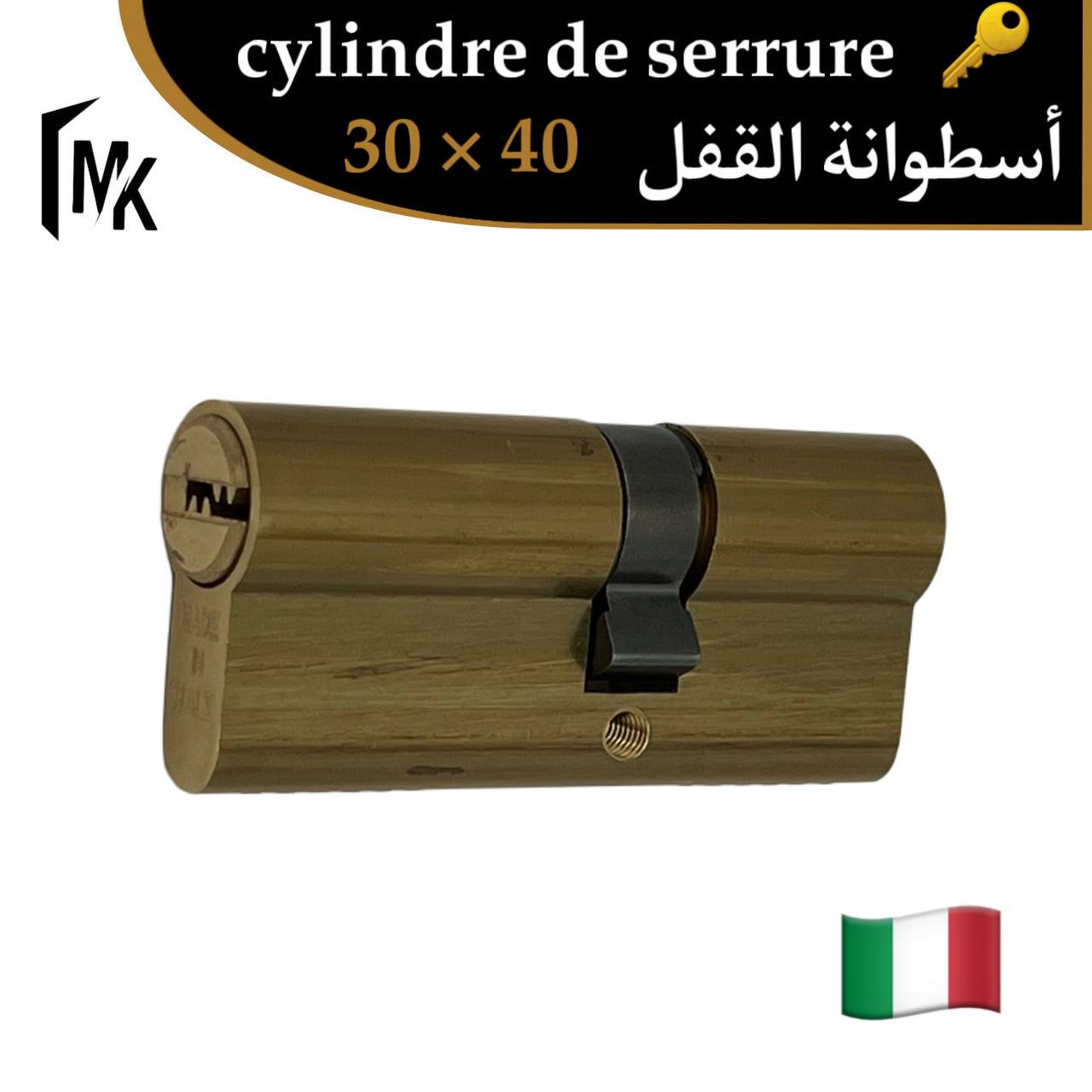 Cylindre de serrure icsa 🇮🇹 30×40 mm