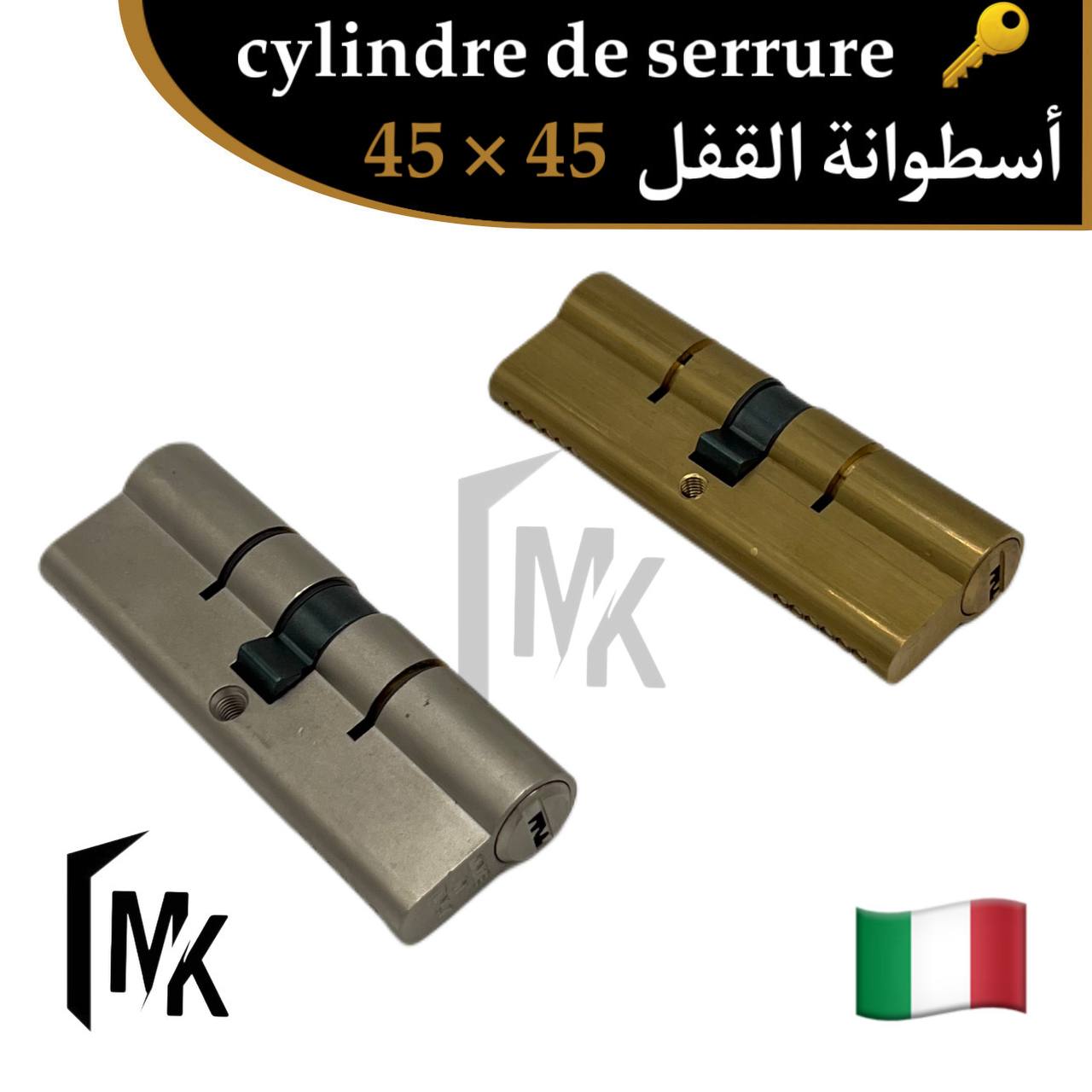 Cylindre de serrure icsa 🇮🇹 45×45 mm