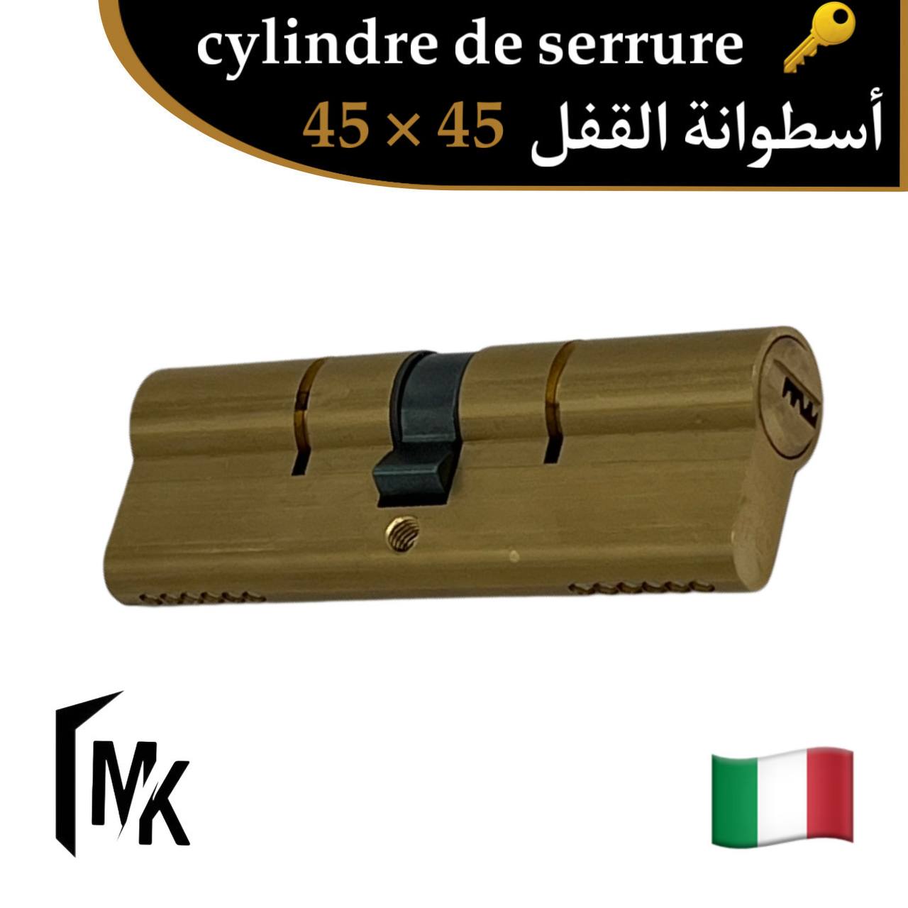Cylindre de serrure icsa 🇮🇹 45×45 mm