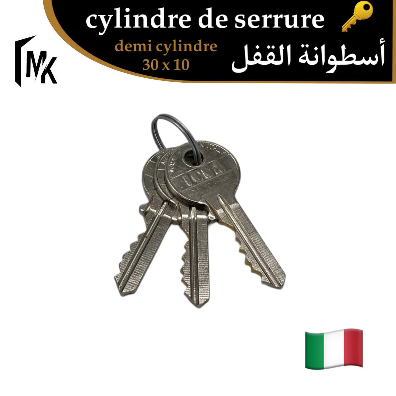 Demi cylindre icsa 🇮🇹 30×10 mm