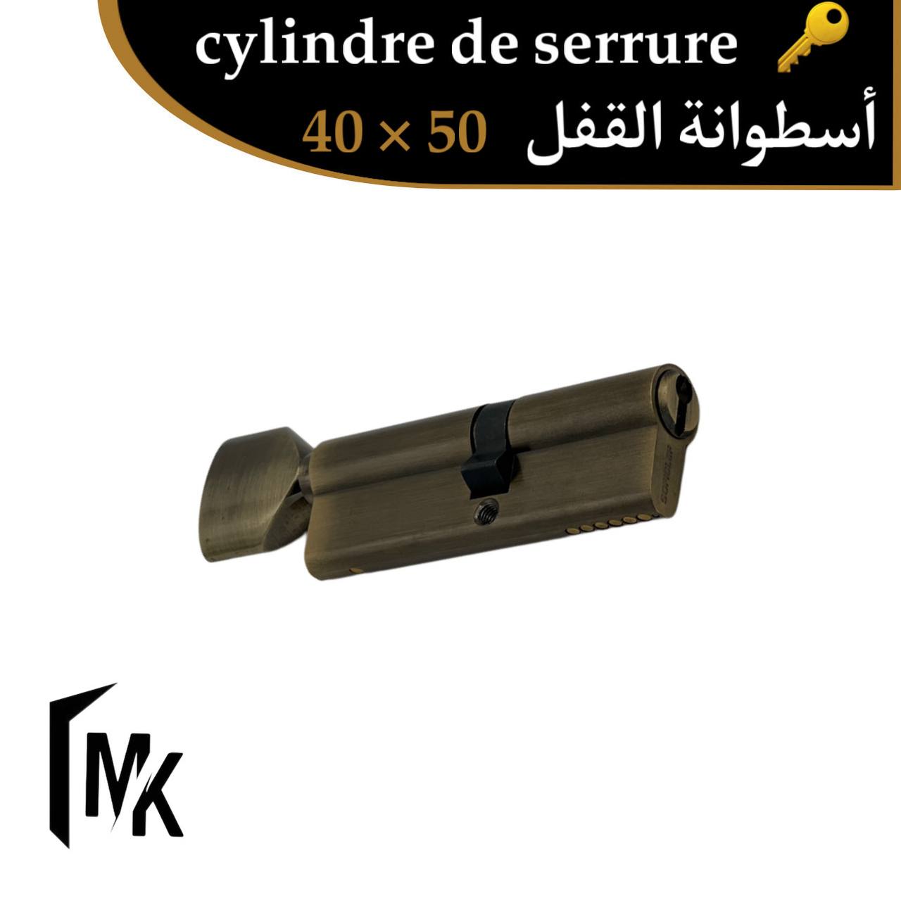 Cylindre de serrure SOFICLEF 40×50 mm