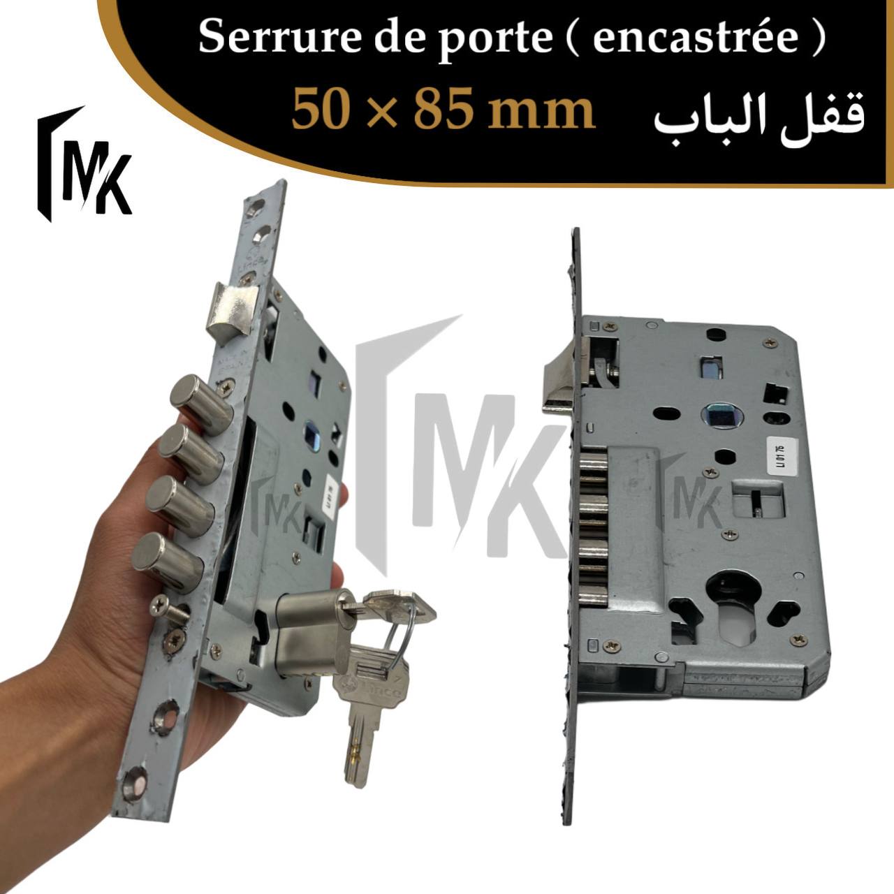 Serrure Lince 🇪🇸 50 × 85 mm | r 100 (Clé Spéciale)